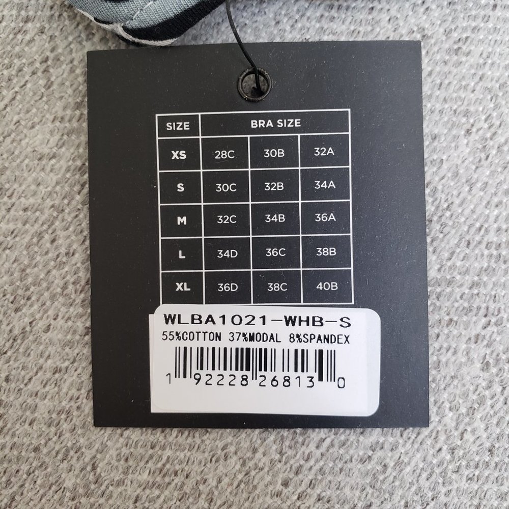 Ethika White Daisy Bandeau Modal - Picture 4 of 5